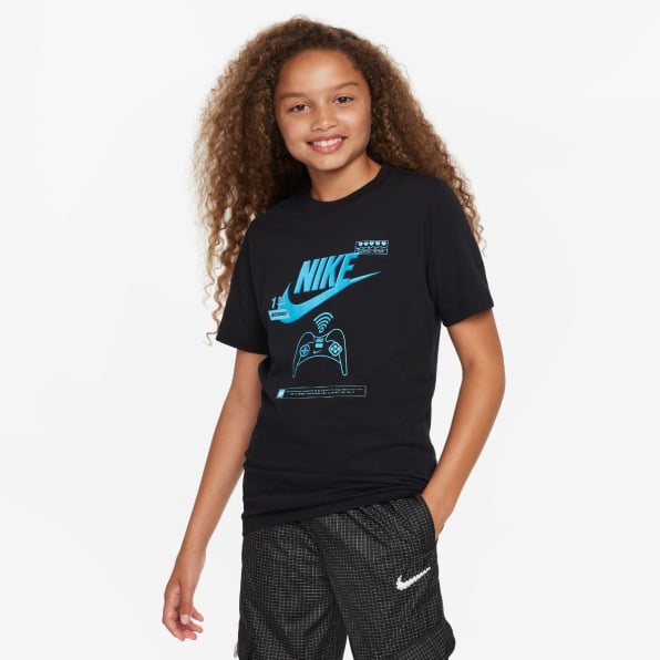 Nike Sportswear Big Kids T-Shirt Black