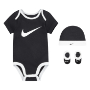 Nike Bodysuit. Hat and Booties Box Set