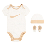 Nike Bodysuit. Hat and Booties Box Set