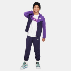 Nike Sportswear Big Kids Tracksuit Purple Cosmos