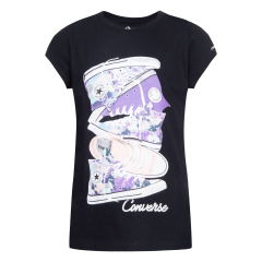 Converse Girls Short Sleevesneaker T-Shirt
