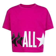Converse Girls  All Star Boxy Knit Top Prime Pink