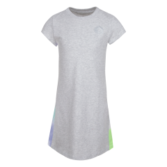 Converse Girls  Printed T-Shirt Dress Lunar Rock Heather