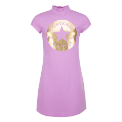 Converse Girls  Shine  T-Shirt Dress Beyond Pink