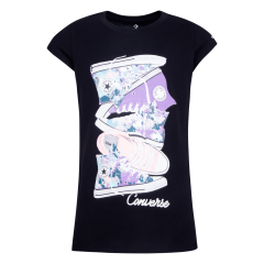 Converse Girls Short Sleeve Sneaker T-Shirt