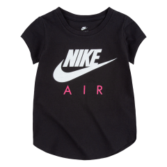 Nike Girls  Futura Air Short Sleeve Tee Black