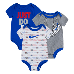 Nike Ss Bodysuit 3 Pack 56h339-001 - Infants