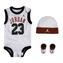 Jordan 23 Jersey Infants White