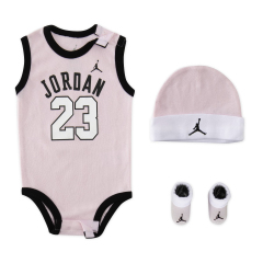 Jordan Girls 23 Jersey Infants Pink Foam